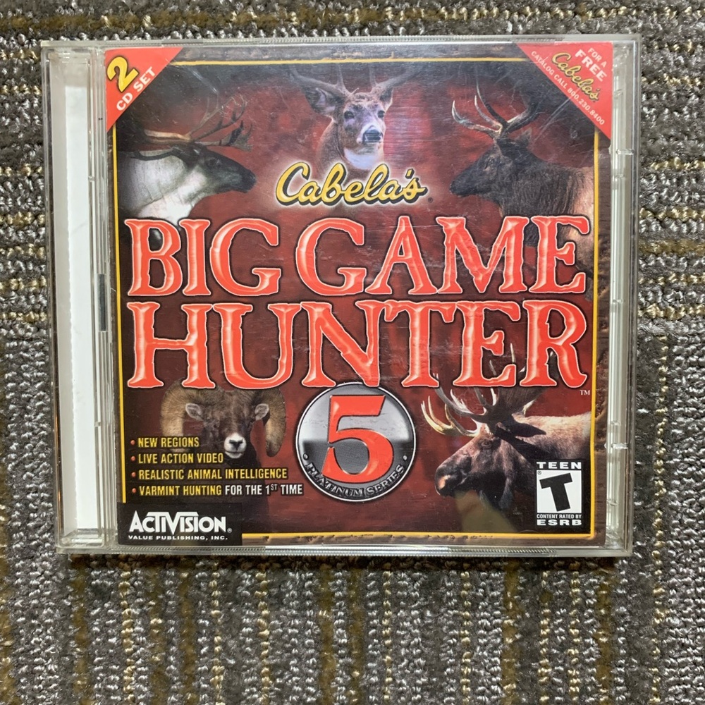 Cabela's Big Game Hunter 5 (PC) - 2 CD set